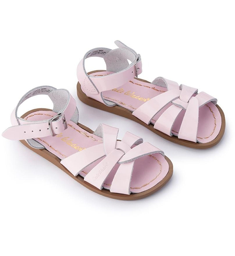 Saltwater Original Kids Sandal - Shiny Pink