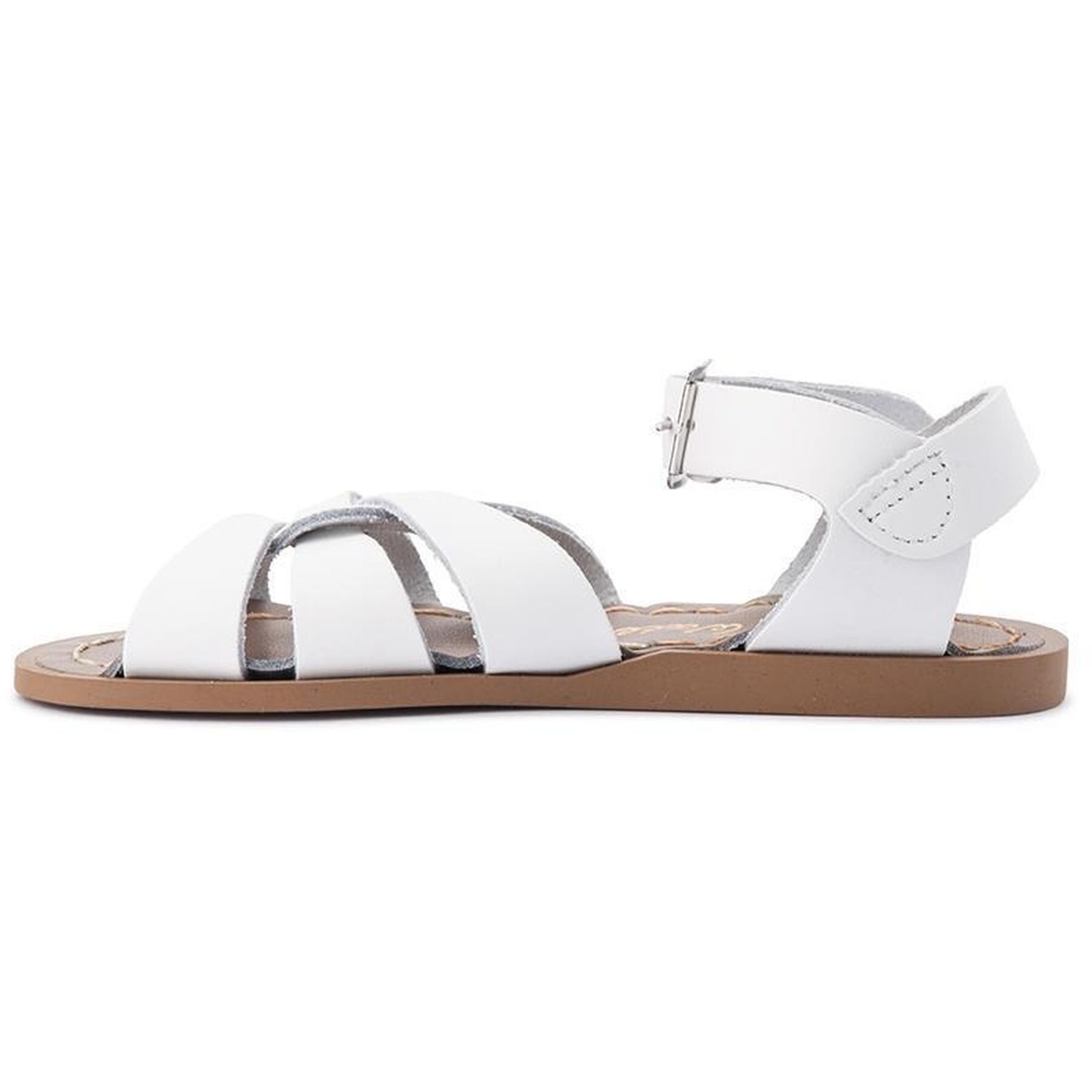 White saltwater sandals hotsell