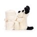 Jellycat Bashful Black & Cream Puppy Soother