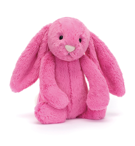 Jellycat Bashful Hot Pink Bunny - Medium