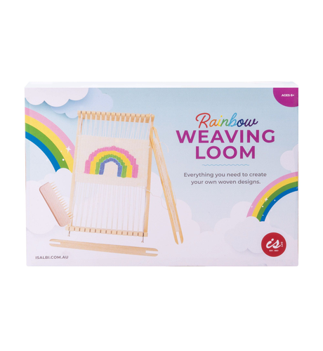 Rainbow Wooden Weaving Loom