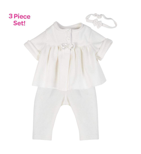 Adora Adoption Baby 3Pc Dolls Clothes Set 40.6cm - Classic