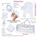 Adora Adoption Baby Accessories Set - White/Grey