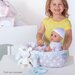 Adora Adoption Baby Accessories Set - White/Grey