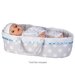 Adora Adoption Baby Accessories Set - White/Grey