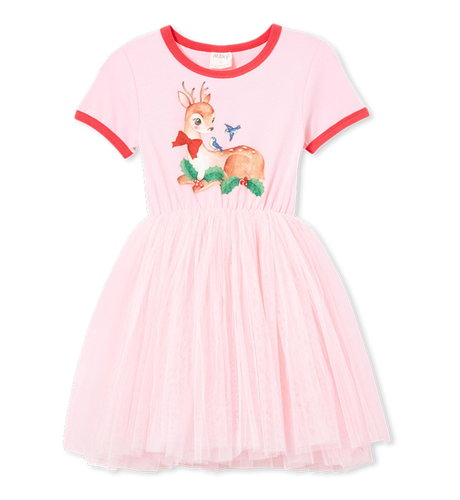 Milky Reindeer Tutu Dress