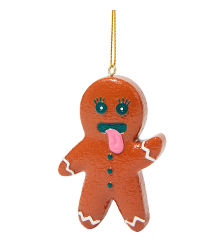 Milky Gingerbread Ornament