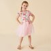 Designer Kidz Frankie Floral S/S Tutu Dress - Pink