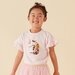 Designer Kidz Unicorn Gathered S/S Top - Pink