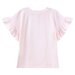 Designer Kidz Unicorn Gathered S/S Top - Pink