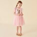 Designer Kidz Unicorn S/S Tutu Dress - Pink