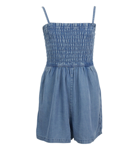 Eve Girl Mia Playsuit - Denim