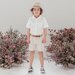 Designer Kidz Jackson S/S Formal Shirt - White