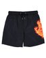 Santa Cruz Flame Hand Boardshort - Black