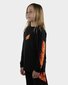 Santa Cruz Flame Dot Hand L/S Rash Guard - Black