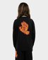 Santa Cruz Flame Dot Hand L/S Rash Guard - Black