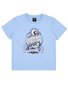 Santa Cruz Dark Arts Dot Front Relaxed Tee - Vintage Blue