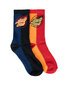 Santa Cruz Flaming Dot Crew Sock 2pk (Youth 2-8)