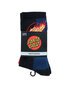 Santa Cruz Flaming Dot Crew Sock 2pk (Youth 2-8)