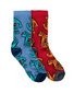 Santa Cruz Crowded Hand Crew Sock 2pk (Youth 2-8)