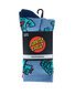 Santa Cruz Crowded Hand Crew Sock 2pk (Youth 2-8)