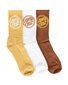 Santa Cruz Alt Dot Mono Sock 3pk (Mens 7-11) - Brown/Off White/Gold