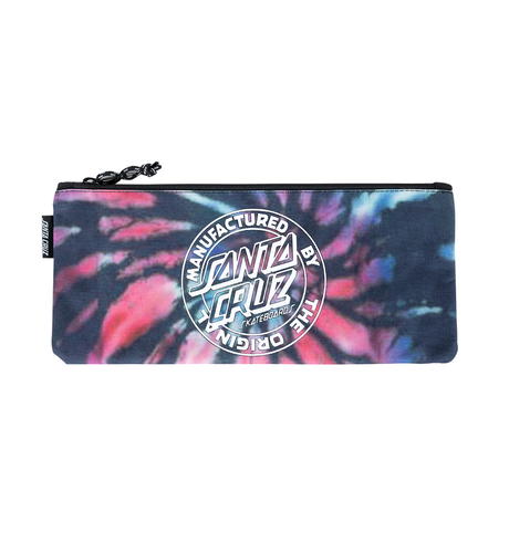 Santa Cruz Mfg Dot Pencil Case - Tie Dye