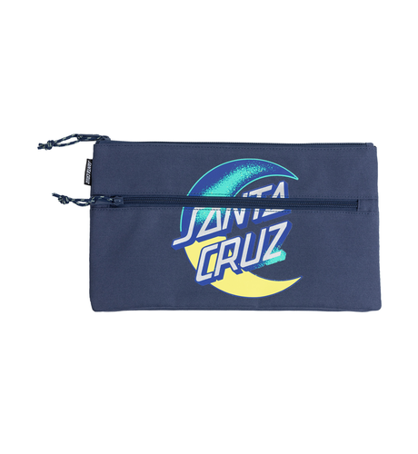 Santa Cruz Dark Arts Moon Dot Pencil Case - Navy