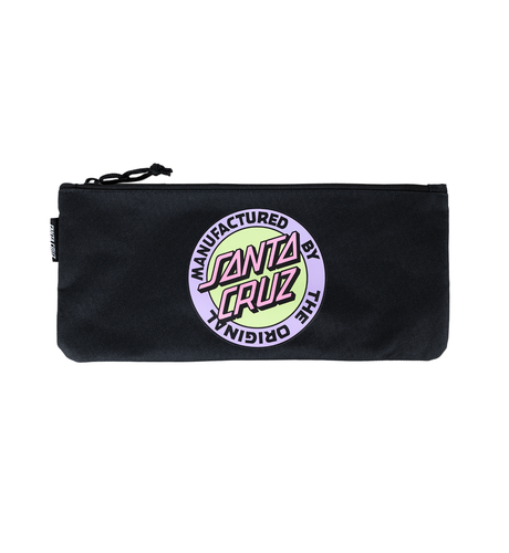 Santa Cruz Mfg Dot Retro Pencil Case - Black