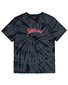 Santa Cruz Bone Slasher Tee - Black Tie Dye