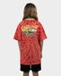 Santa Cruz Bone Slasher Tee - Red Tie Dye