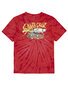 Santa Cruz Bone Slasher Tee - Red Tie Dye