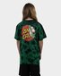 Santa Cruz Beware Dot Tee - Green Tie Dye