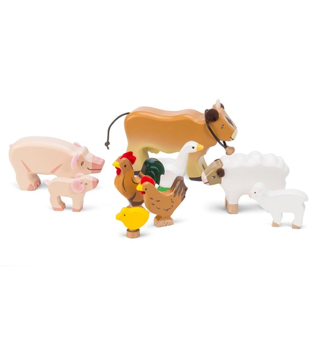 Le Toy Van 9pc Animal Set