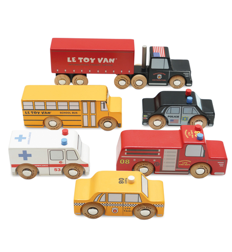 Le Toy Van New York Car Set