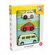 Le Toy Van Retro Metro Car Set