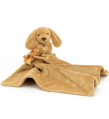 Jellycat Bashful Toffee Puppy Soother - Beige