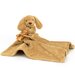 Jellycat Bashful Toffee Puppy Soother - Beige