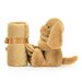Jellycat Bashful Toffee Puppy Soother - Beige