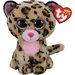 Ty Beanie Boos Livvie - Brown/Pink Leopard