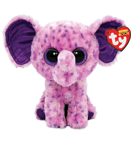 Ty Beanie Boos Eva - Purple Elephant