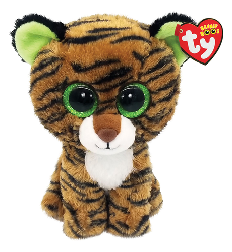 Ty Beanie Boos Tiggy - Brown Tiger