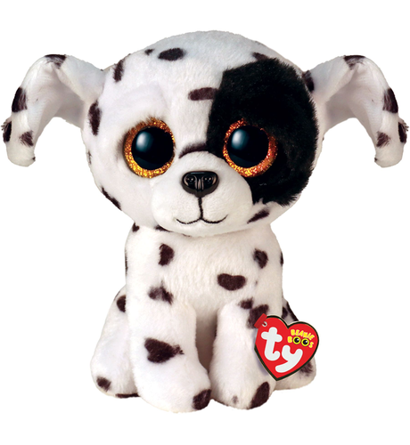 Ty Beanie Boos Luther - Spotted Dog