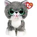 Ty Beanie Boos Fergus - Gray Cat