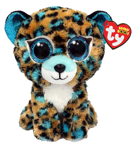 Ty Beanie Boos Cobalt - Blue Leopard