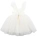 Bebe Party White Glitter Dress