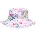 Minihaha Allegra Pink Print Swim Sun Hat