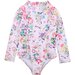 Minihaha Allegra L/S Sunsuit - Pink