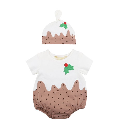 Bebe Pudding Bodysuit & Hat
