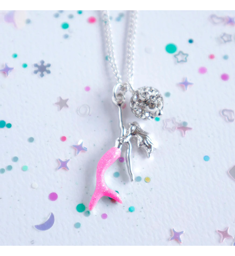 Lauren Hinkley Pink Mermaid Necklace